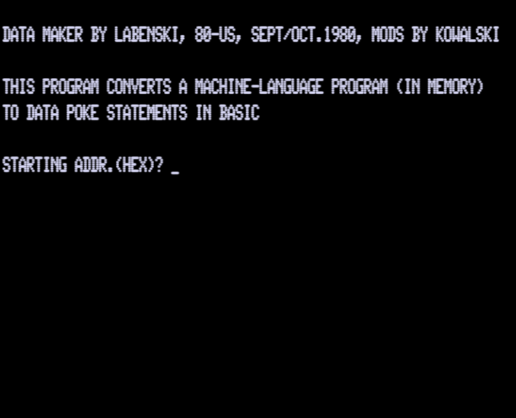 Screen shot